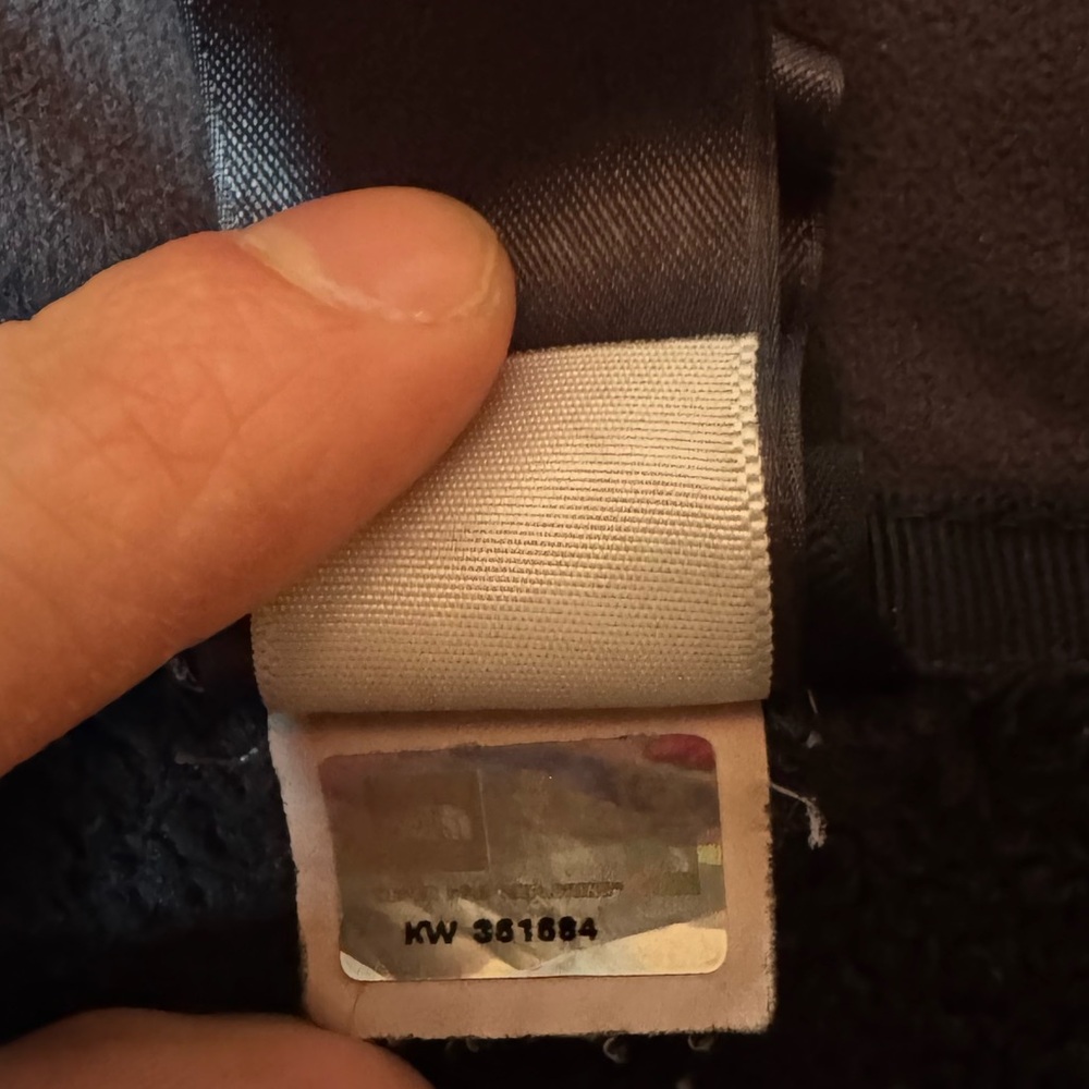 The North Face Fuzzy Fleece Full Zip Embroidered Jacket Black Womens Size Medium - Picture 14 of 14